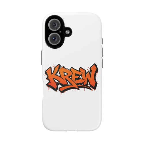 Krew Graffiti Phone Case — Urban Street Art Protective Tough Case