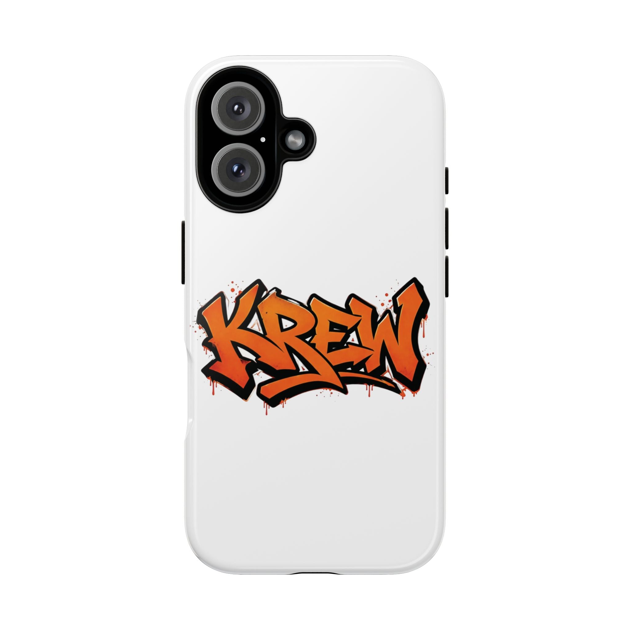 Krew Graffiti Phone Case — Urban Street Art Protective Tough Case